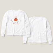 ブラベスト小さなカボチャカスタム長袖 (デザイン 正面＆背面)