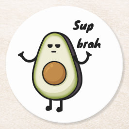 ブラボーカド ラウンドペーパーコースター