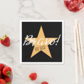 「ブラボー！この野郎！」 スタンダードカクテルナプキン (インサイチュ)