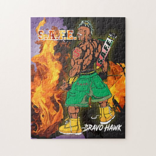 ブラボー・ホーク ジグソーパズル (縦)