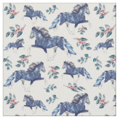 ブラマズアとハッピーフラワー ファブリック (クローズアップ)