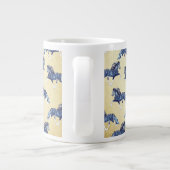 ブラマズア2ブルーアイスランドホース ジャンボコーヒーマグカップ (裏面)