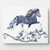 ブラマズブルーアイスランドホース フォトプラーク (正面)
