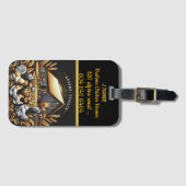 ブラマチキン農家インブライト納屋周囲の庭 ラゲッジタグ (正面横)