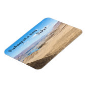 ブラマプトラ川と砂漠の風景 – チベット マグネット (左側)