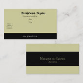 ブラミニマルック斜線 名刺 (正面/裏面)