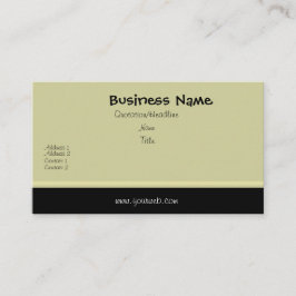 ブラミニマルック斜線 名刺