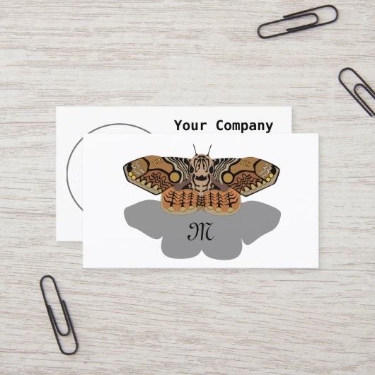 ブラミンモスモノグラム 名刺 (正面/裏面インサイチュ)