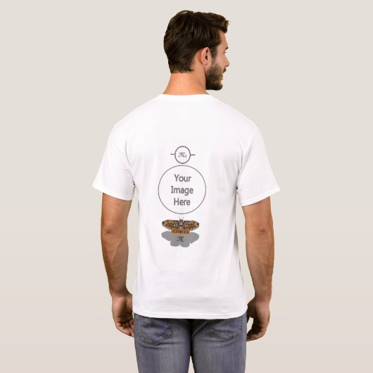 ブラミンモスモノグラム Tシャツ (裏面フル)