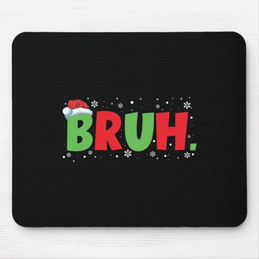 ブラミームおもしろいことわざティーンズグリーティングボーイズユースC マウスパッド (正面)