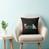 ブラミームおもしろいことわざブログリーティングクリスマス クッション (椅子)