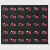 ブラミームおもしろいことわざブログリーティングクリスマス ラッピングペーパー (フラット)