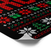 ブラミームことわざブログリーティングティーンズボーイズメンズ醜い ポスター (角)