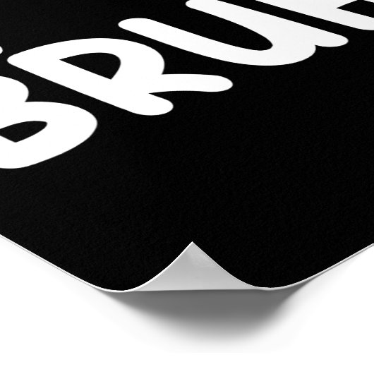 ブラミームイースターおもしろいデイバニーエッグティーンズボーイズK ポスター (角)