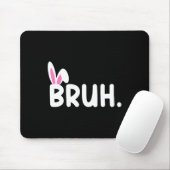 ブラミームイースターおもしろいデイバニーエッグティーンズボーイズK マウスパッド (マウス)