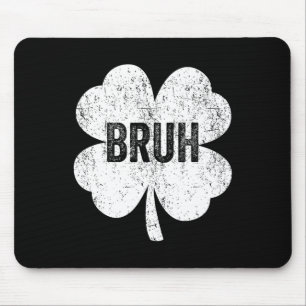 ブラミームシャムロックおもしろいSt patricks dayティーンズボーイ マウスパッド