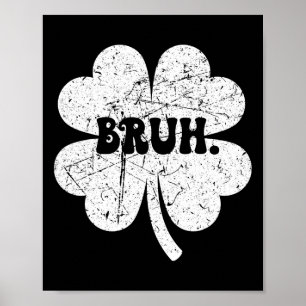ブラミームブロシャムロックおもしろいSt patricks dayボーイズ ポスター