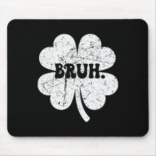 ブラミームブロシャムロックおもしろいSt patricks dayボーイズ マウスパッド
