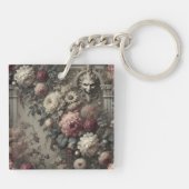 ブラムストーカーのある午後 – ゴシックビクトリアン キーホルダー (裏面)