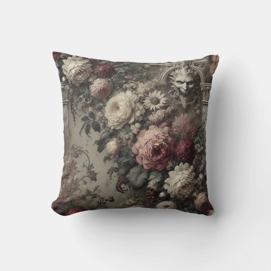 ブラムストーカーのある午後 – ゴシックビクトリアン クッション (正面)