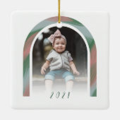 ブラモダンシストロークレインボーアーチ写真 セラミックオーナメント (裏面)