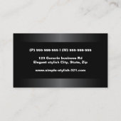 ブラモダンックグスタイリッシュレーダークプロフェッショナル 名刺 (裏面)