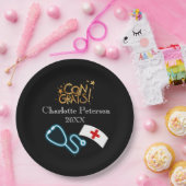 ブラモダンックナース卒業会  ペーパープレート (パーティー)