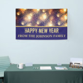 ブラモダンック&金ゴールド花火大晦日パーティー 横断幕 (トレードショー)