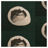 ブラル《鳥》アメリカゴガラ ファブリック (クローズアップ)