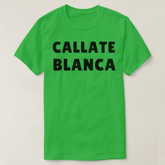 ブランカを呼ぶ Tシャツ (デザイン正面)