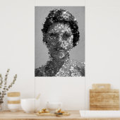 ブランカブラシックポートレート ポスター (キッチン)