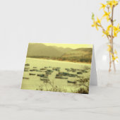 ブランクの中カード カード (黄色い花)