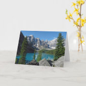 ブランクの中山の魔法の挨拶状 カード (黄色い花)