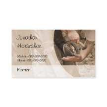 ブランクの逆の馬に、蹄鉄を打ちます