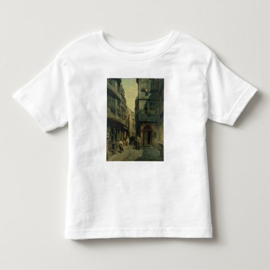 ブランクフルト1883年のユダヤ人の四分の一 トドラーTシャツ (正面)