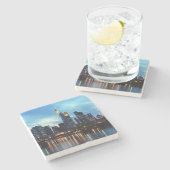 ブランクフルト、ドイツ ストーンコースター (横)