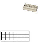 ブランクベースギターコードチャート ラバースタンプ (押印)