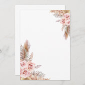 ブランクボホカード セーブザデート (正面/裏面)