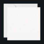 ブランク招待状 5.25"x5.25" 招待状<br><div class="desc">{"description": "特別な日をおしゃれに祝おう"}</div>