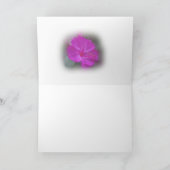 ブランク4時のの列はまたはカスタマイズ サンキューカード (内部)