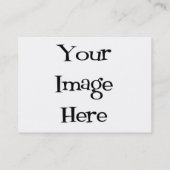 ブランク-あなた自身のカスタムなギフトを作成して下さい 名刺 (裏面)