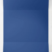 ブランク オリジナルデザイン - ディープブルー 三つ折り招待状 (内部中)