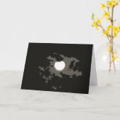 ブランク カード (黄色い花)