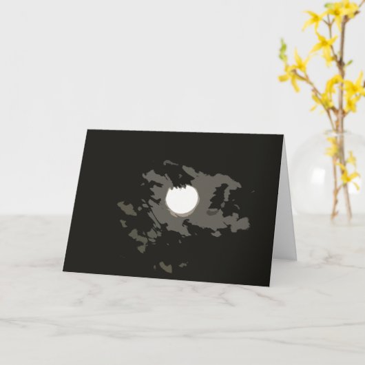 ブランク カード (黄色い花)