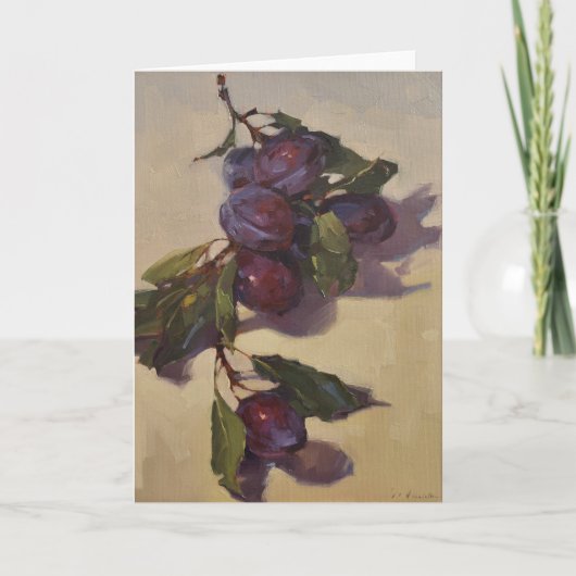 ブランク カード, サラ・セドウィックによる「熟成」絵画 カード (正面)