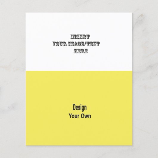 ブランク チラシ (正面)