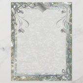 ブランク パール エッセンス ペーパー カラー シルバーリーフ (裏面)