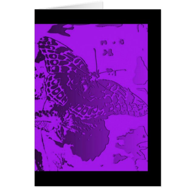 ブランク-紫色の蝶 (正面)