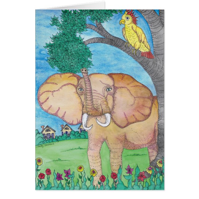 ブランク-象 (正面)