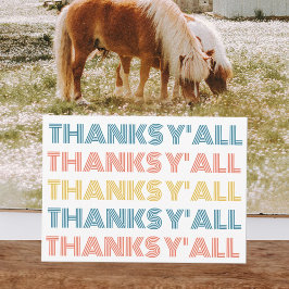 ブランク 陽気な サンクス ユーオール グリーティング カード